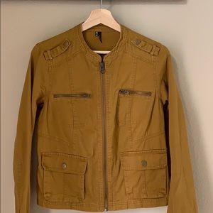 Maurice’s mustard/olive coat